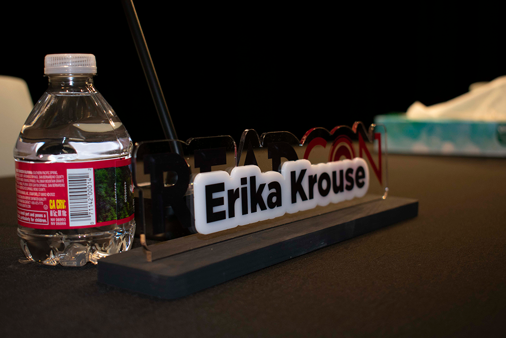 erika krouse nameplate