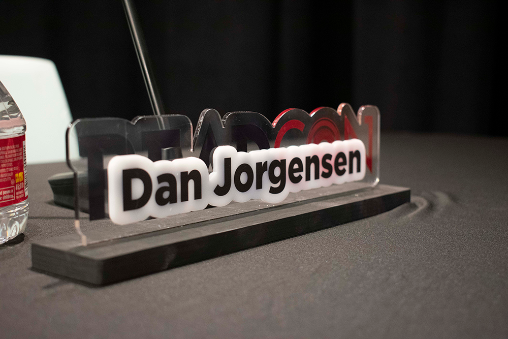 dan jorgensen nameplate